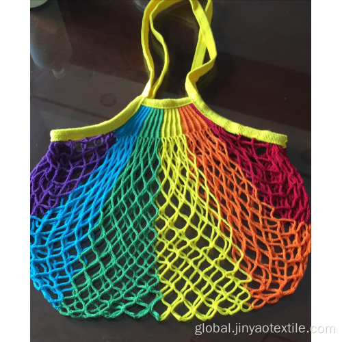 Colorfast Net Bag Eco Friendly Net Bag For Shopping Manufactory